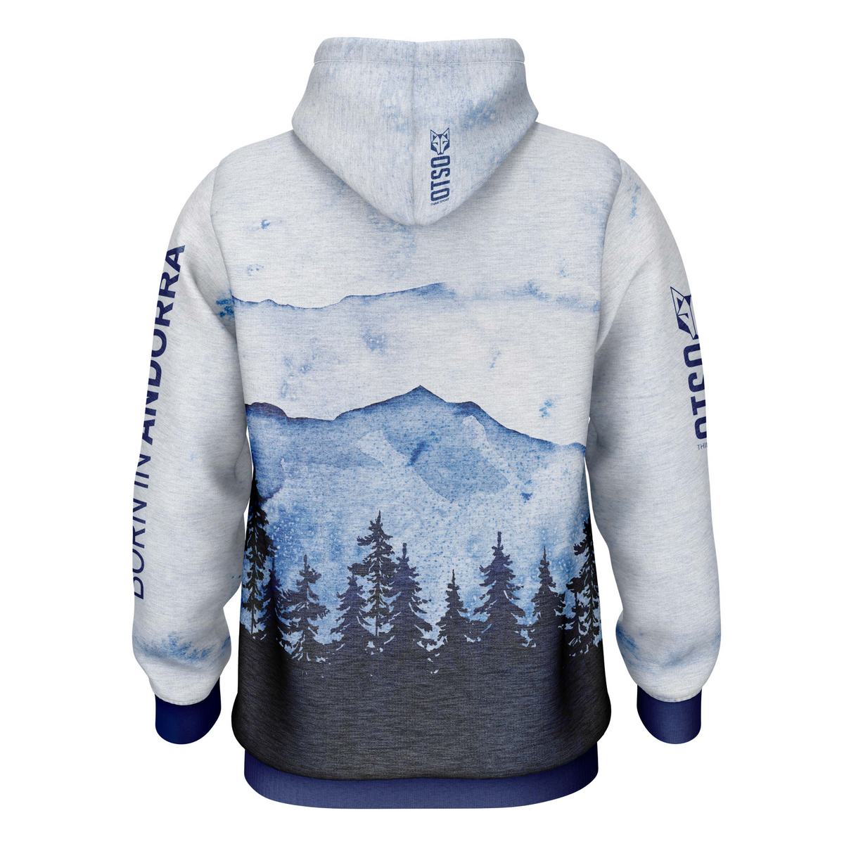 OTSO Hoodie - Blue Forest – Produktansicht 2