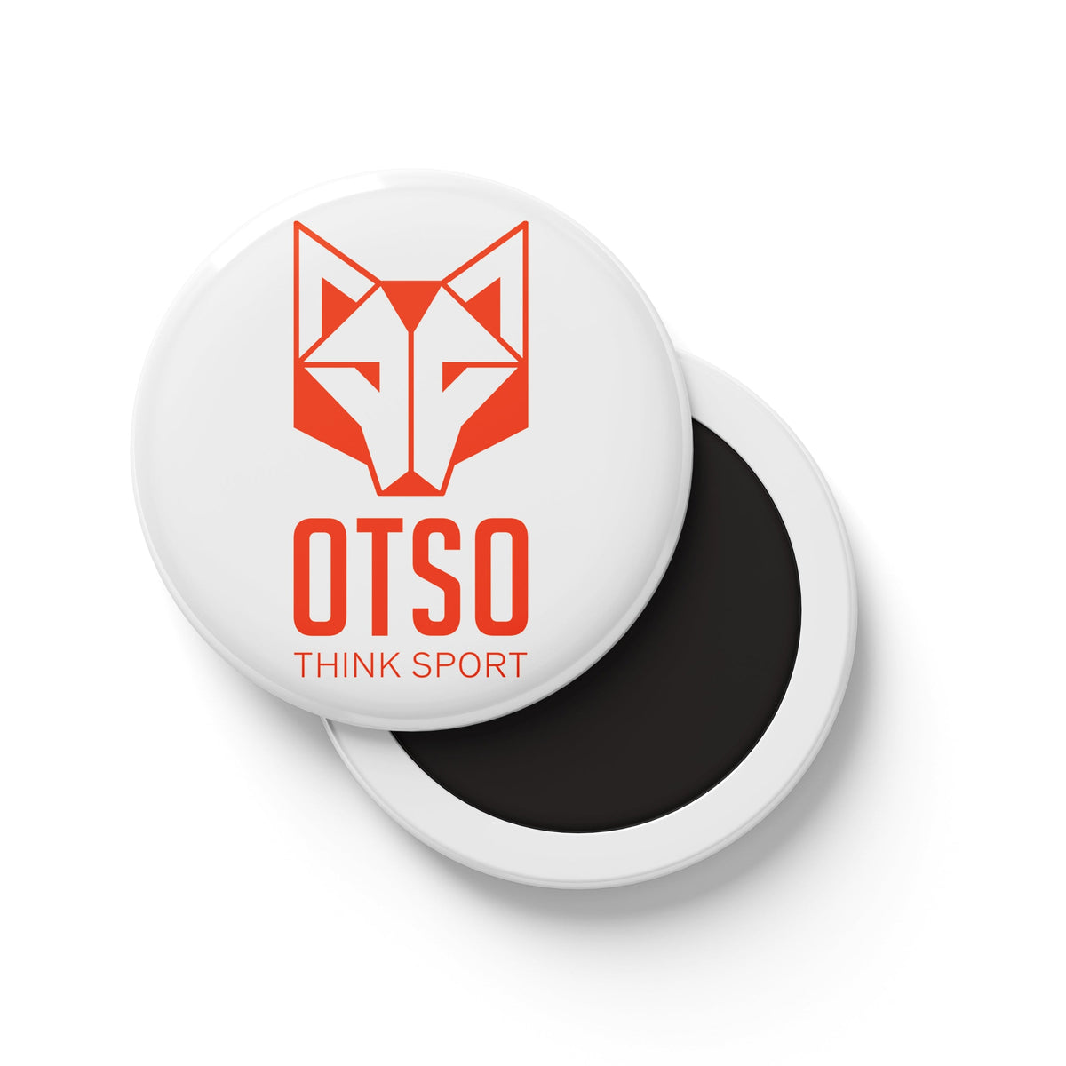OTSO Startnummernmagnete - White & Orange – Produktansicht