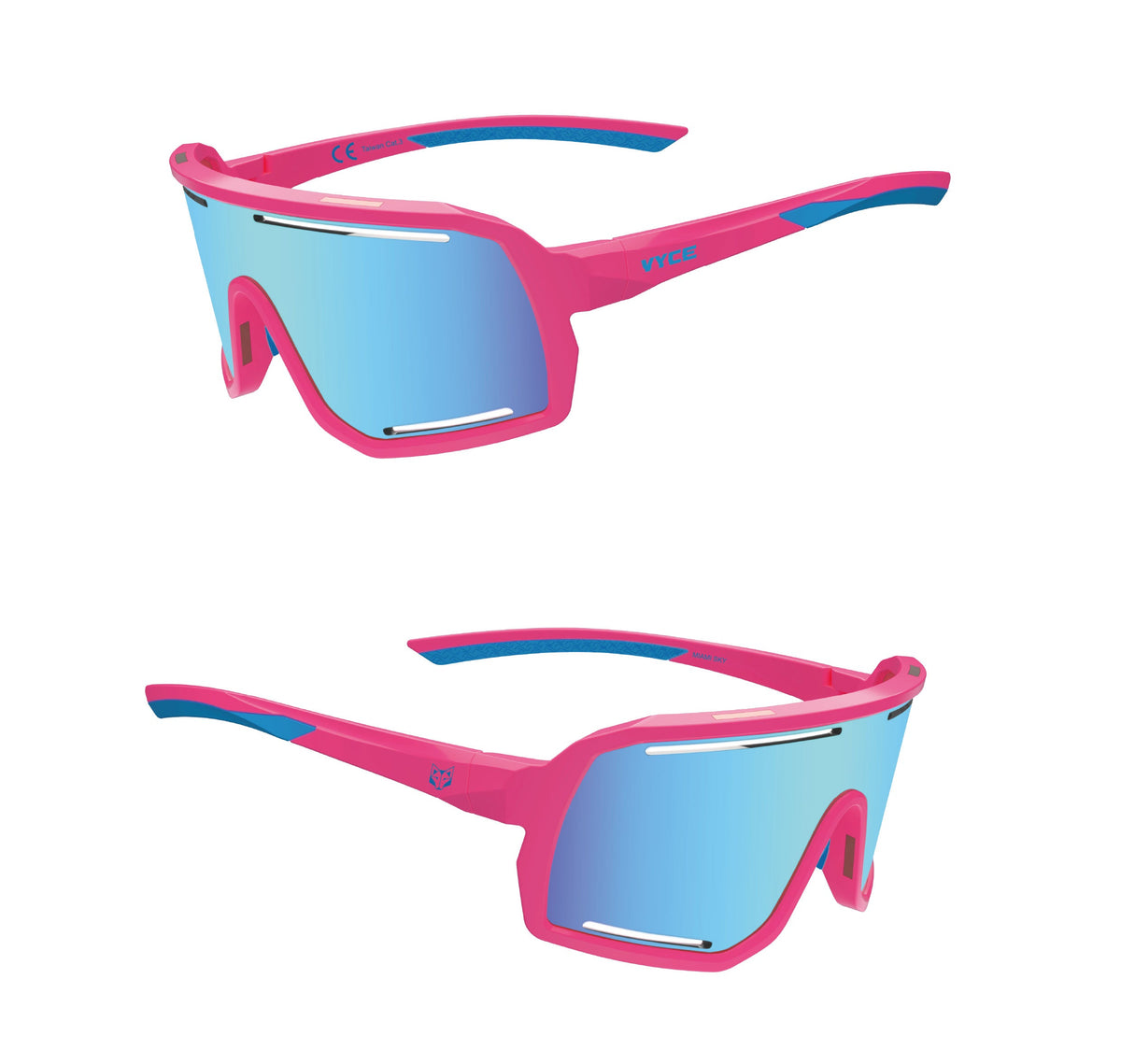 OTSO Sportsonnenbrille - Miami Sky – Produktansicht