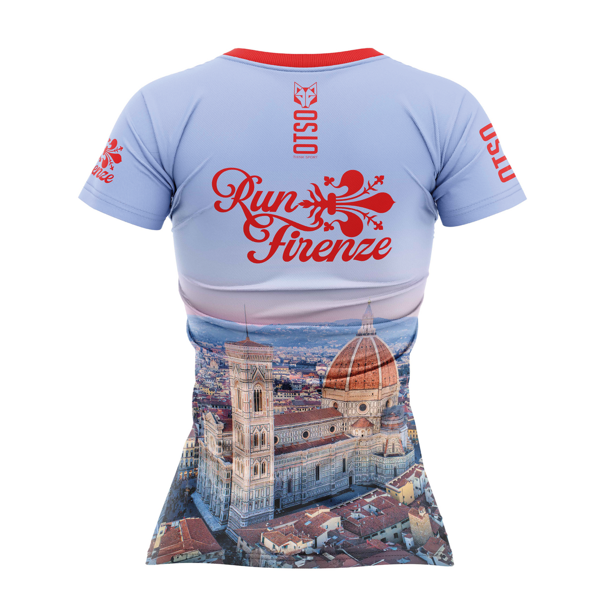 OTSO Damen Kurzarm-Funktionsshirt - Run Florencia – Produktansicht 2