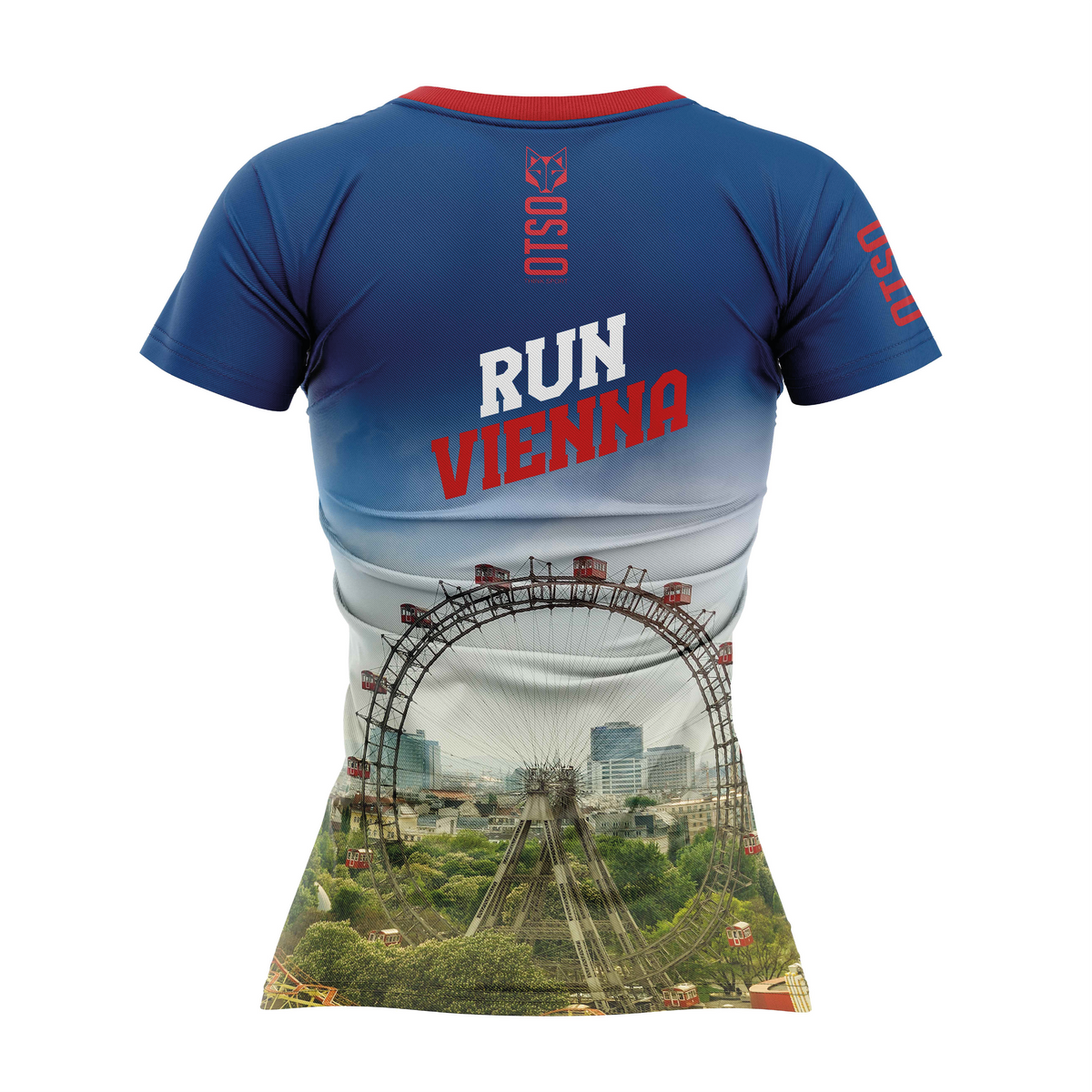 OTSO Damen Kurzarm-Funktionsshirt - Run Vienna 2023 – Produktansicht 2