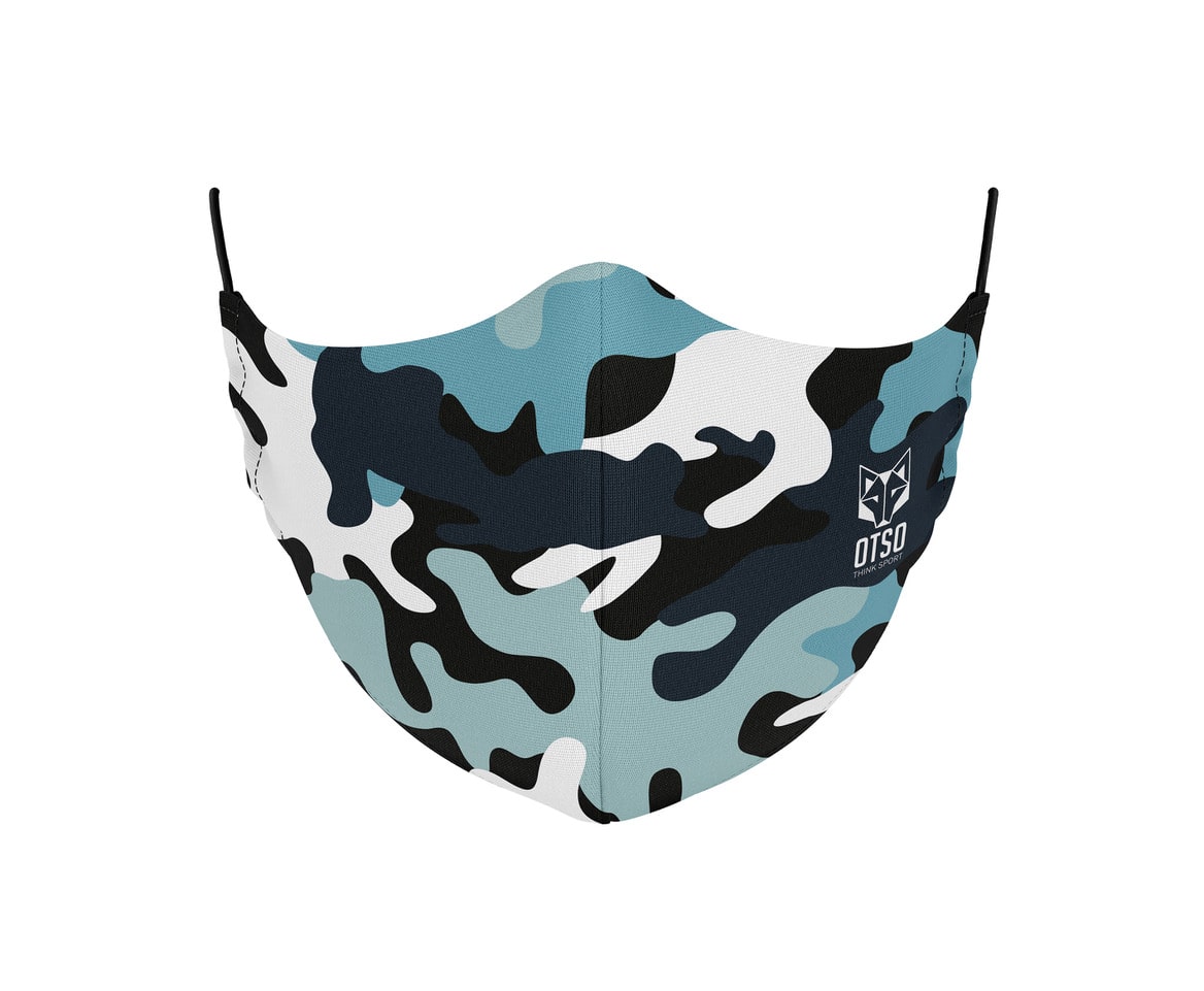 OTSO Gesichtsmaske Camo Grey – Produktansicht