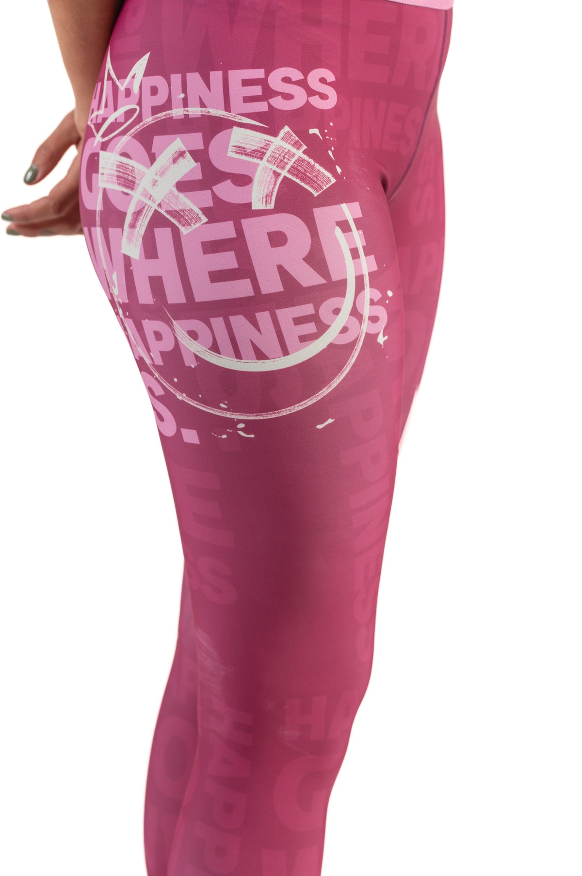 OTSO Damen Sportleggings - Emoji Happiness – Produktansicht 11
