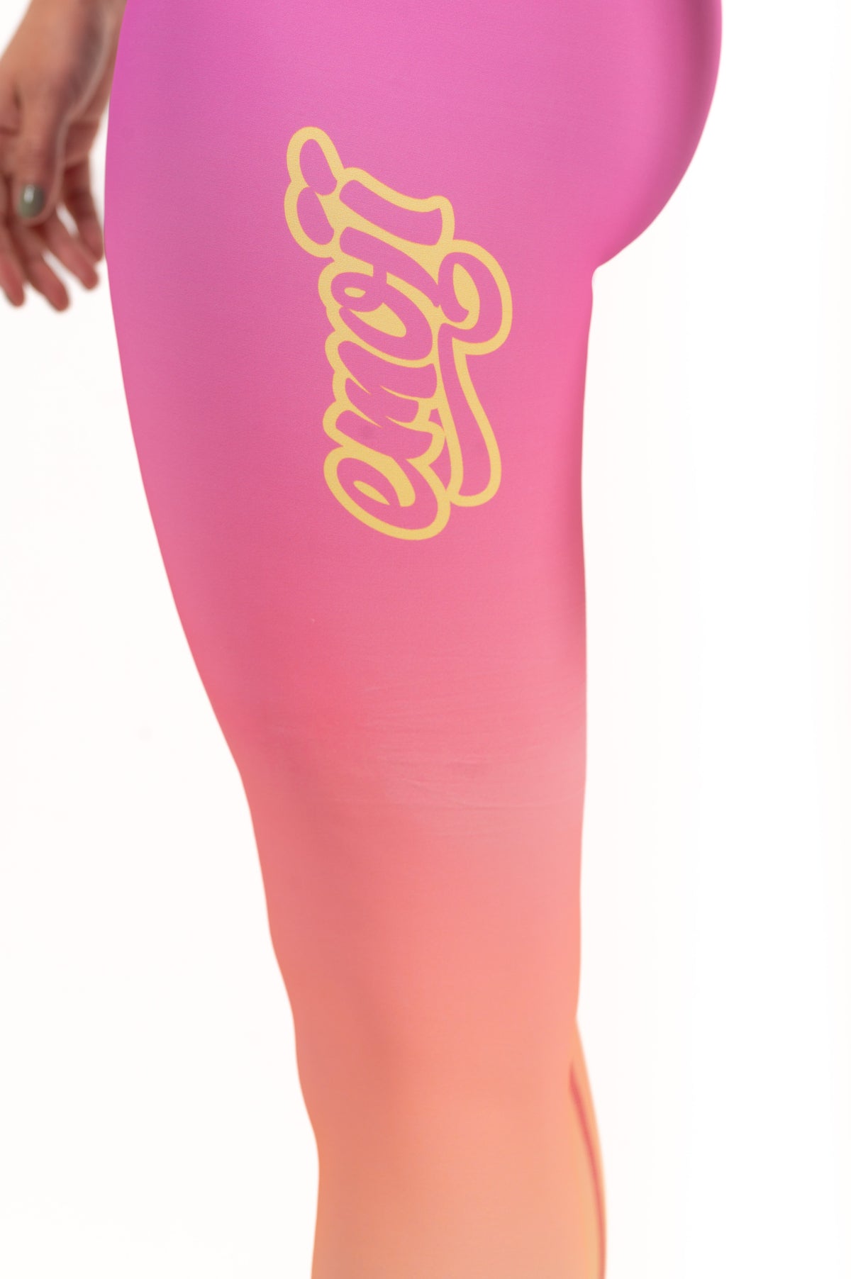 OTSO Damen Sportleggings - Emoji Normal Is Boring – Produktansicht 12