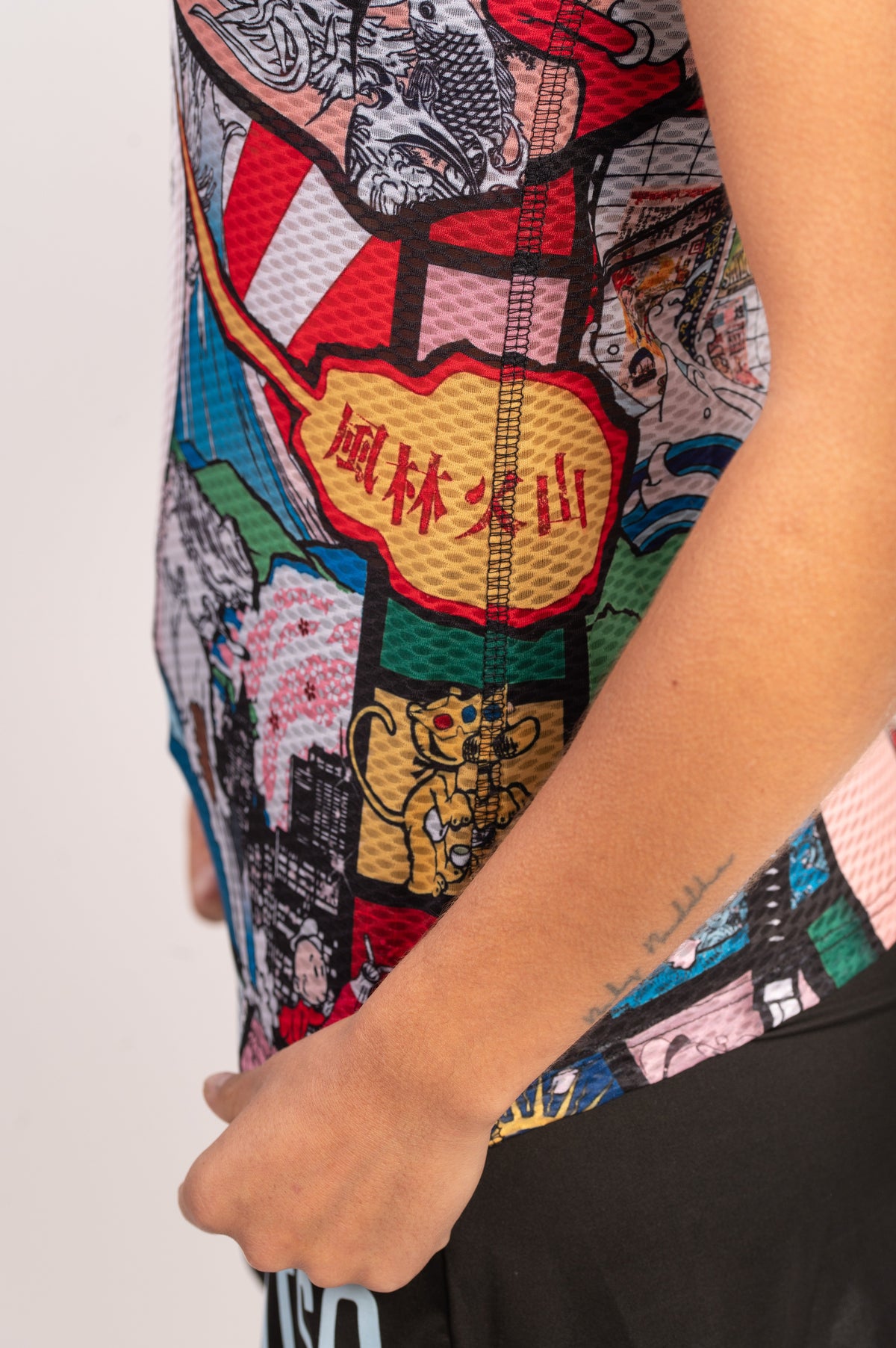 OTSO Damen Kurzarm-Funktionsshirt - Popeye Art Show – Produktansicht 12
