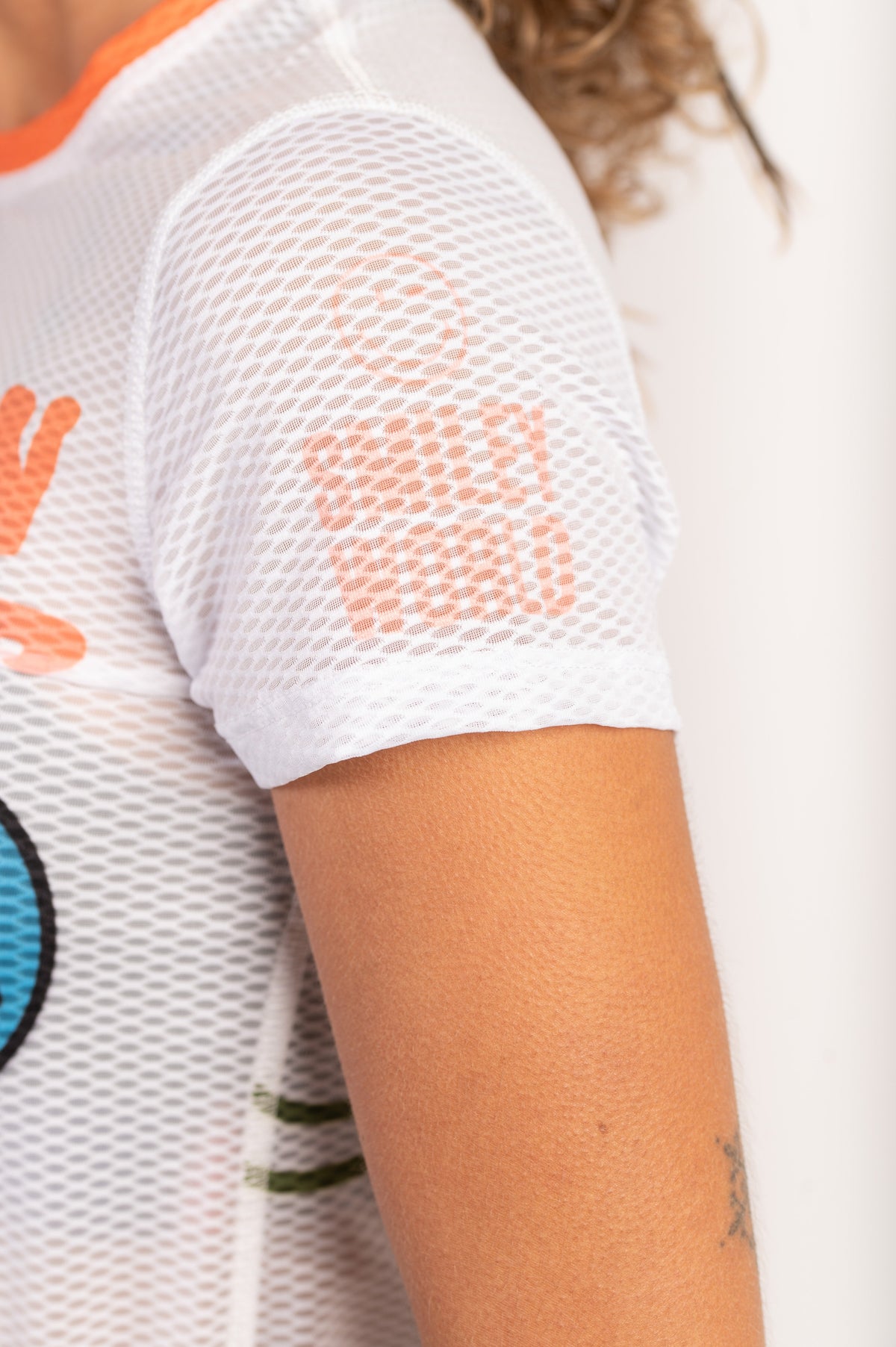 OTSO Damen Kurzarm-Funktionsshirt - S.W.Smiley Believe – Produktansicht 12