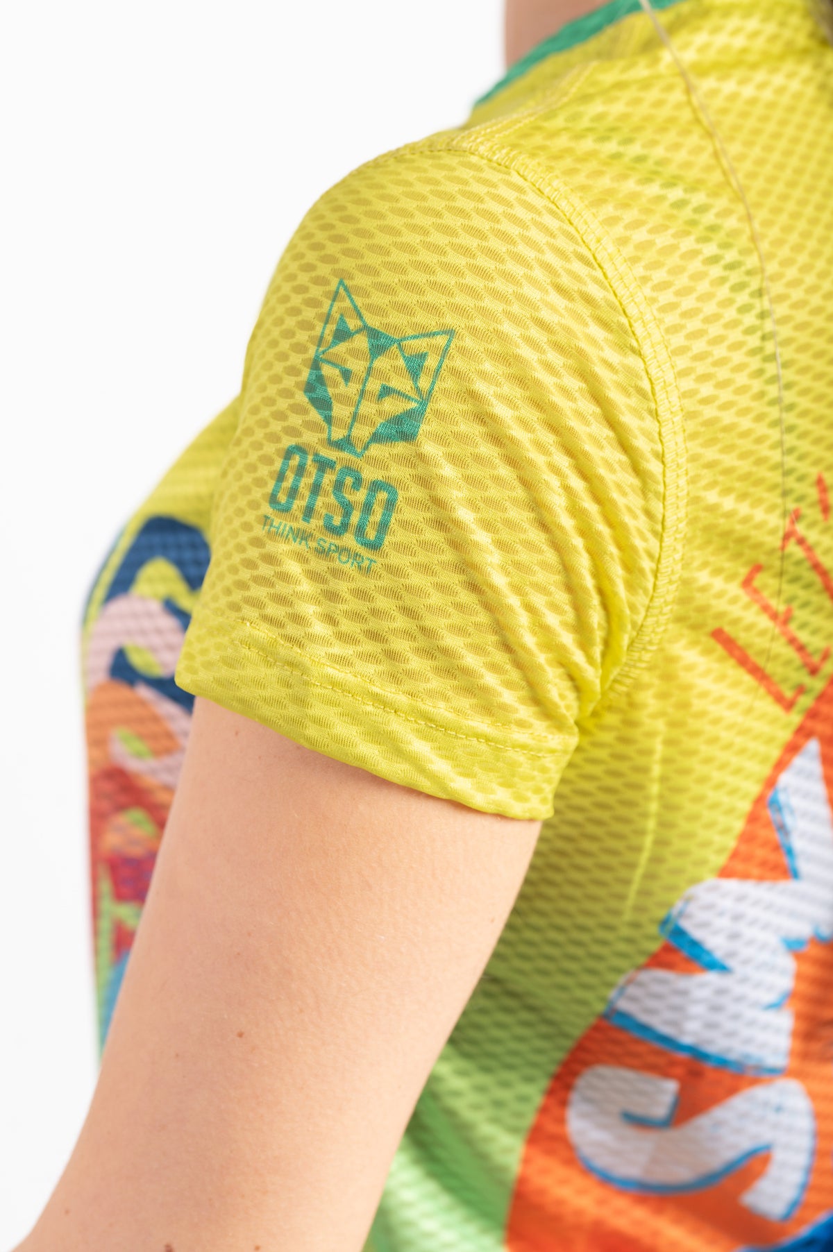 OTSO Damen Kurzarm-Funktionsshirt - Smurf Running – Produktansicht 10
