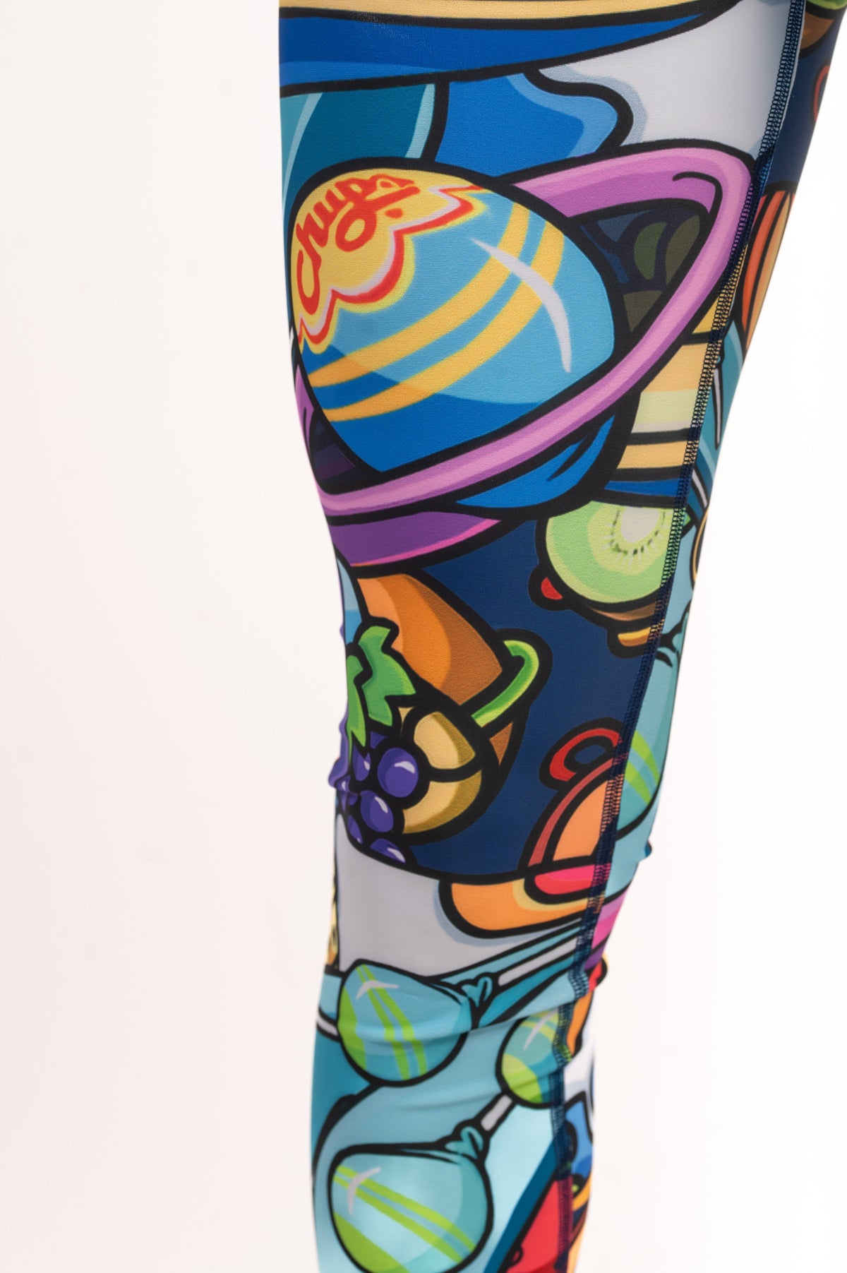 OTSO Damen Sportleggings - Chupa Chups Space – Produktansicht 8