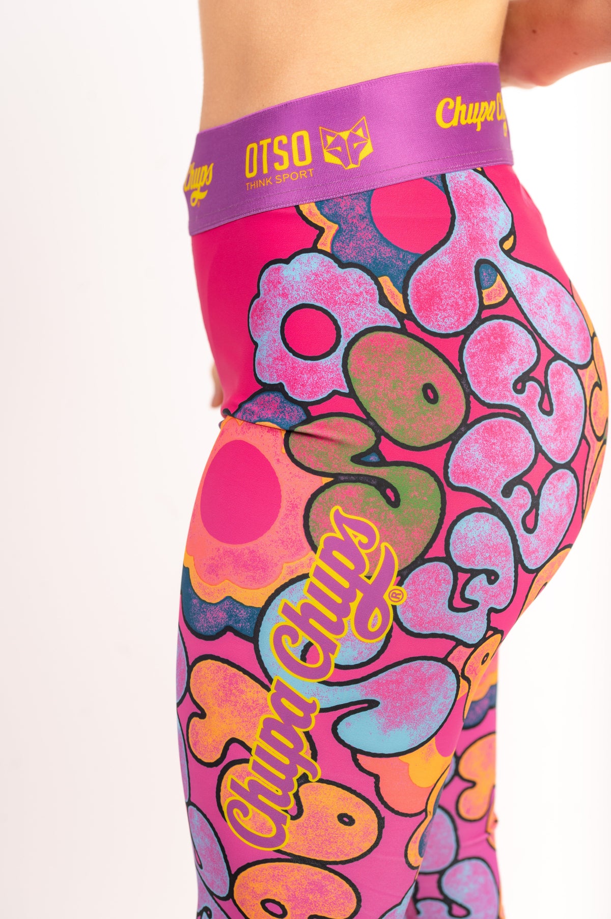 OTSO Damen Sportleggings - Chupa Chups Sweet Baby – Produktansicht 8