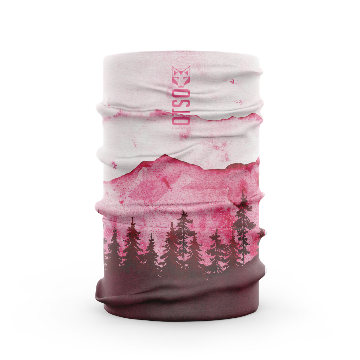OTSO Multifunktionstuch - Pink Forest – Produktansicht 2