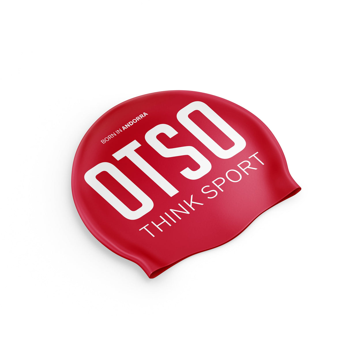 OTSO Badekappe - Red & White – Produktansicht 2