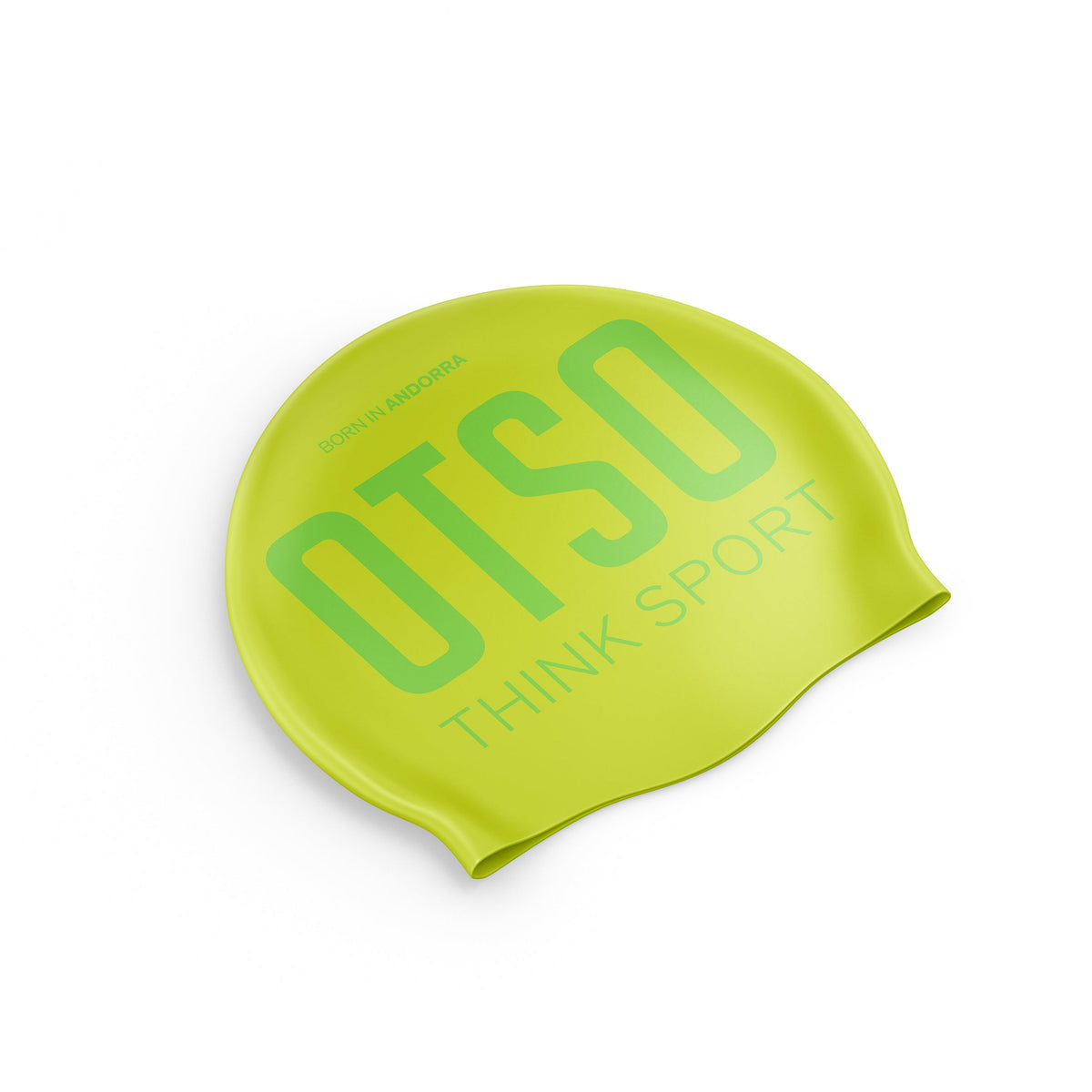 OTSO Badekappe - Fluo Yellow & Fluo Green – Produktansicht 2