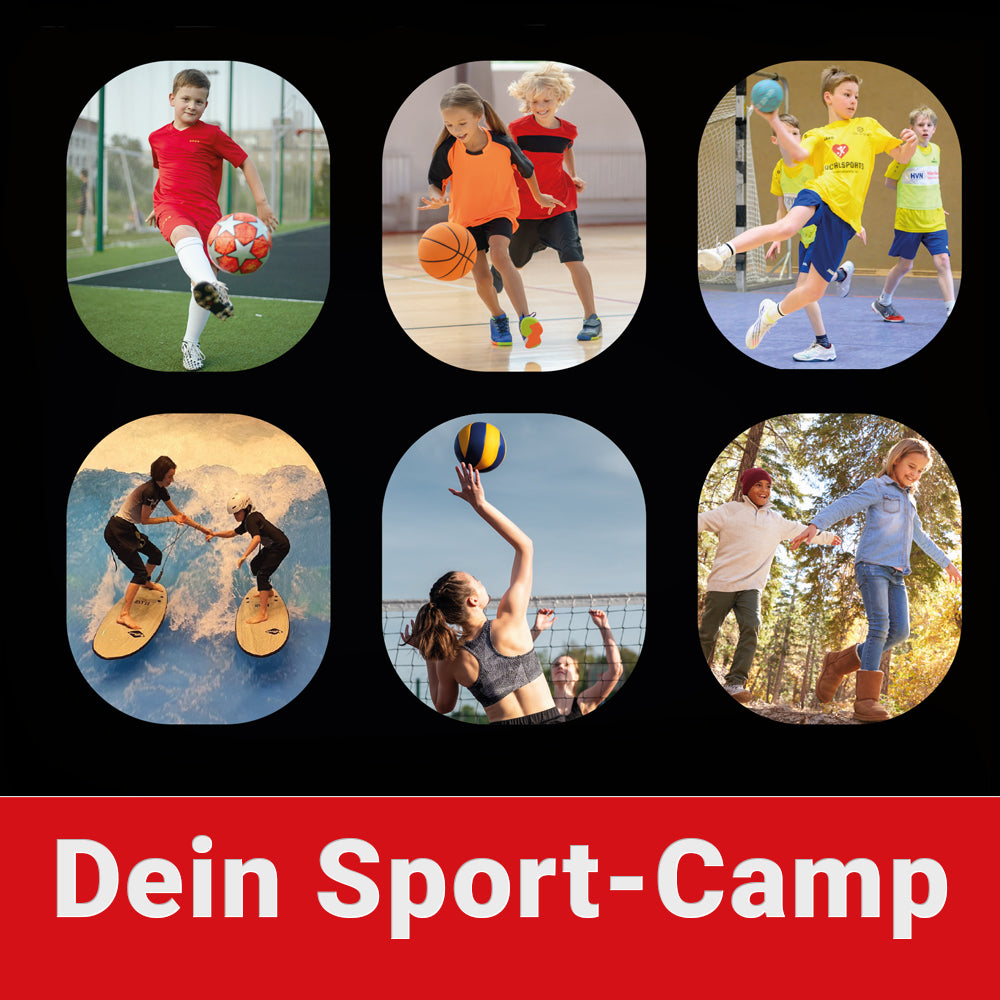 Geschenk Gutschein für ein Ferien Sport-Camp