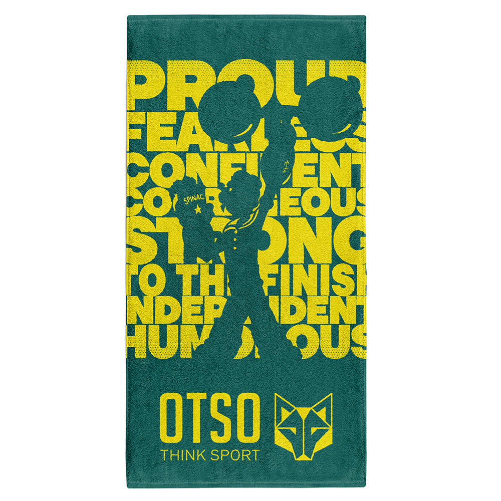 OTSO Mikrofaser-Sporthandtuch - Popeye Strong – Produktansicht 2