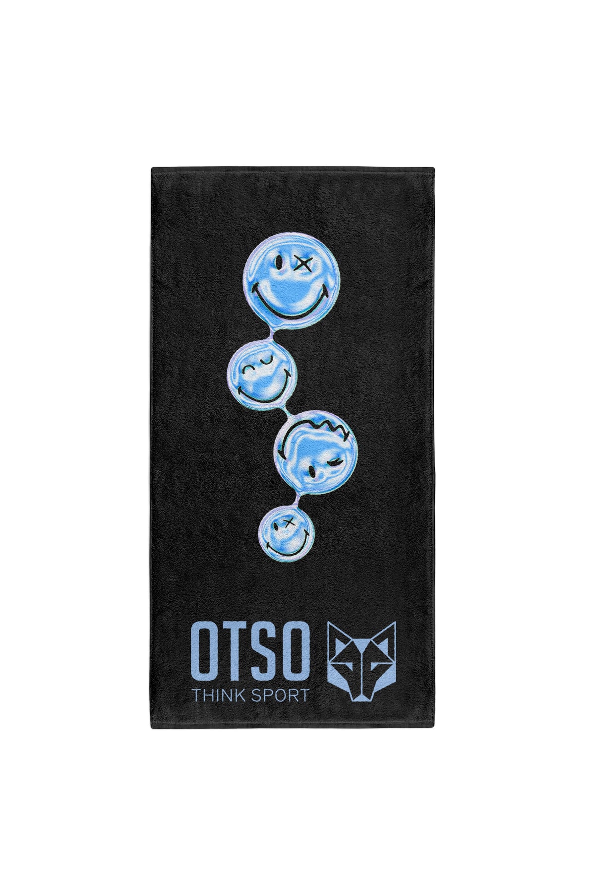 OTSO Mikrofaser-Sporthandtuch - S.W.Smiley World Connected – Produktansicht 2