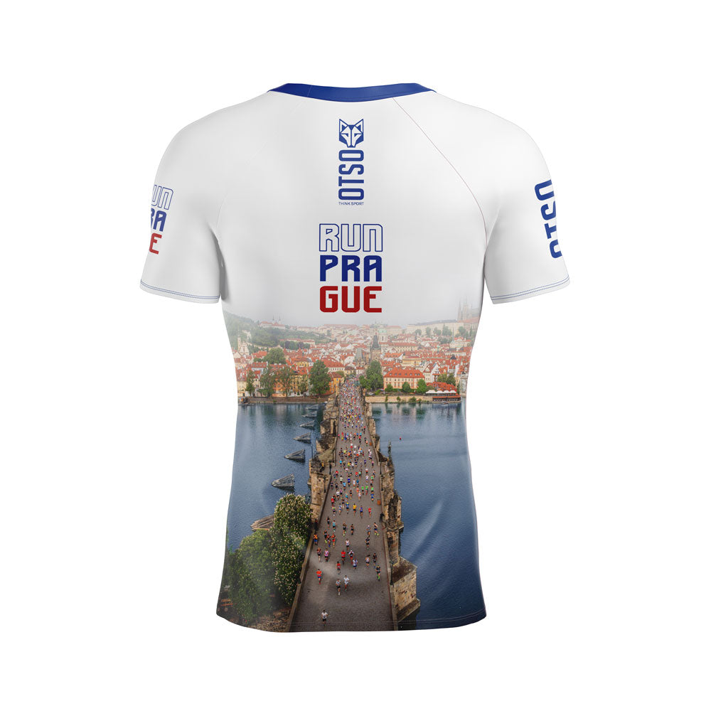 OTSO Herren Kurzarm-Funktionsshirt - Run Prague 2025 – Produktansicht 2