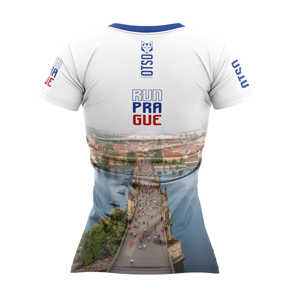 OTSO Damen Kurzarm-Funktionsshirt - Run Prague 2025 – Produktansicht 2