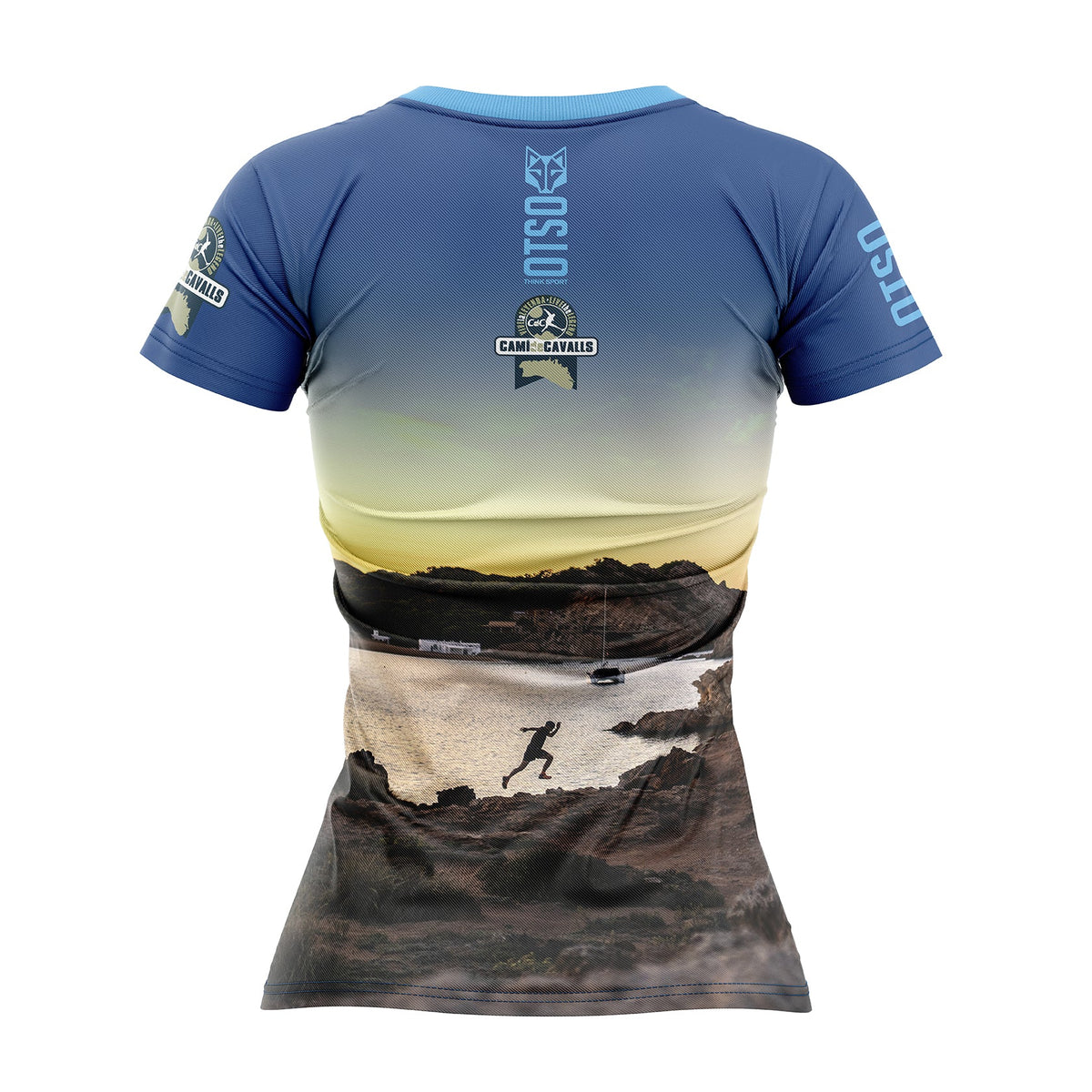 OTSO Damen Kurzarm-Funktionsshirt - Menorca CDC Macarella – Produktansicht 2