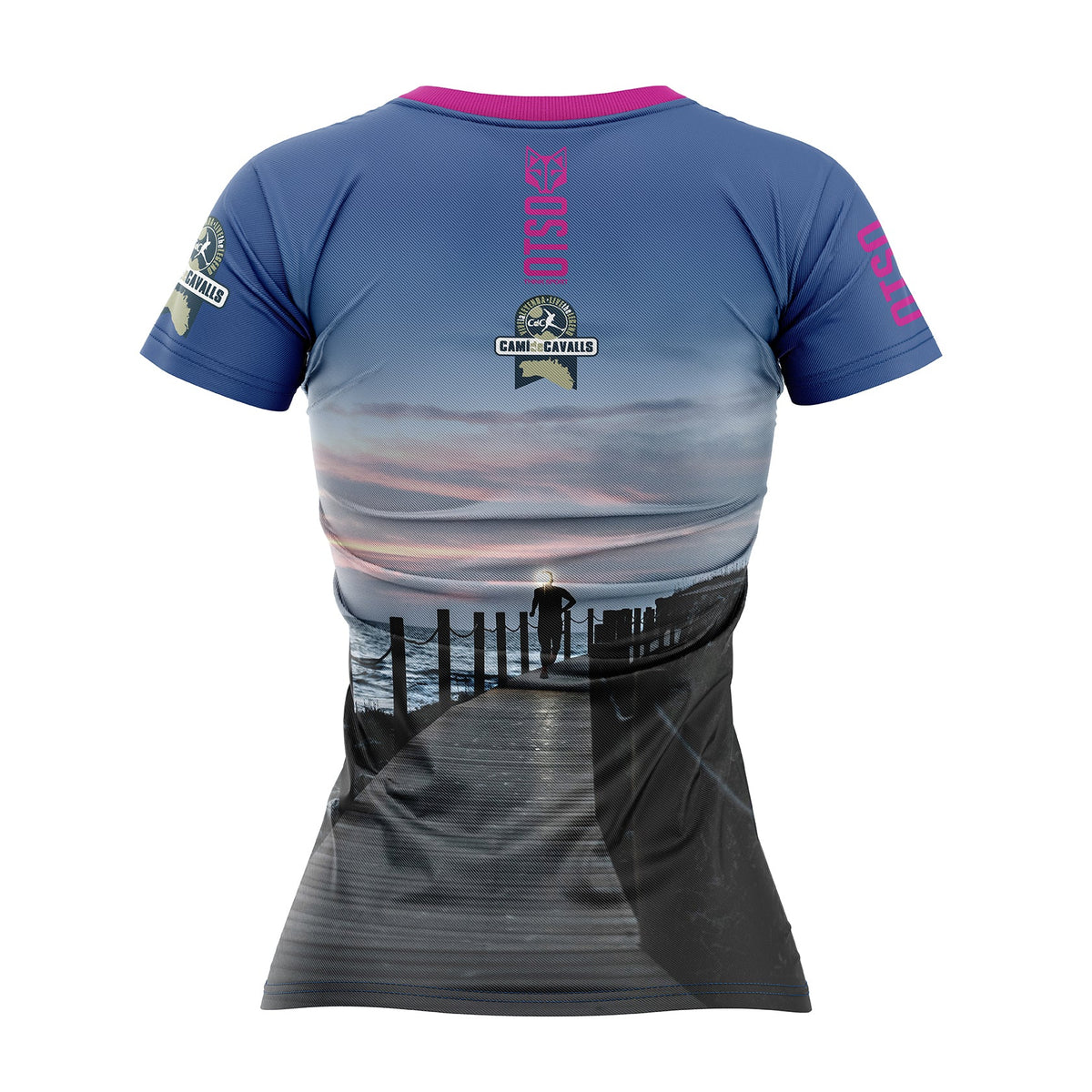 OTSO Damen Kurzarm-Funktionsshirt - Menorca CDC Pont d'en Gil – Produktansicht 2