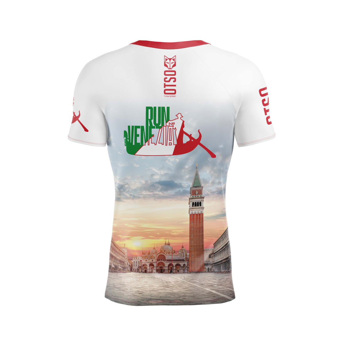 OTSO Herren Kurzarm-Funktionsshirt - Run Venezia 2024 – Produktansicht 2