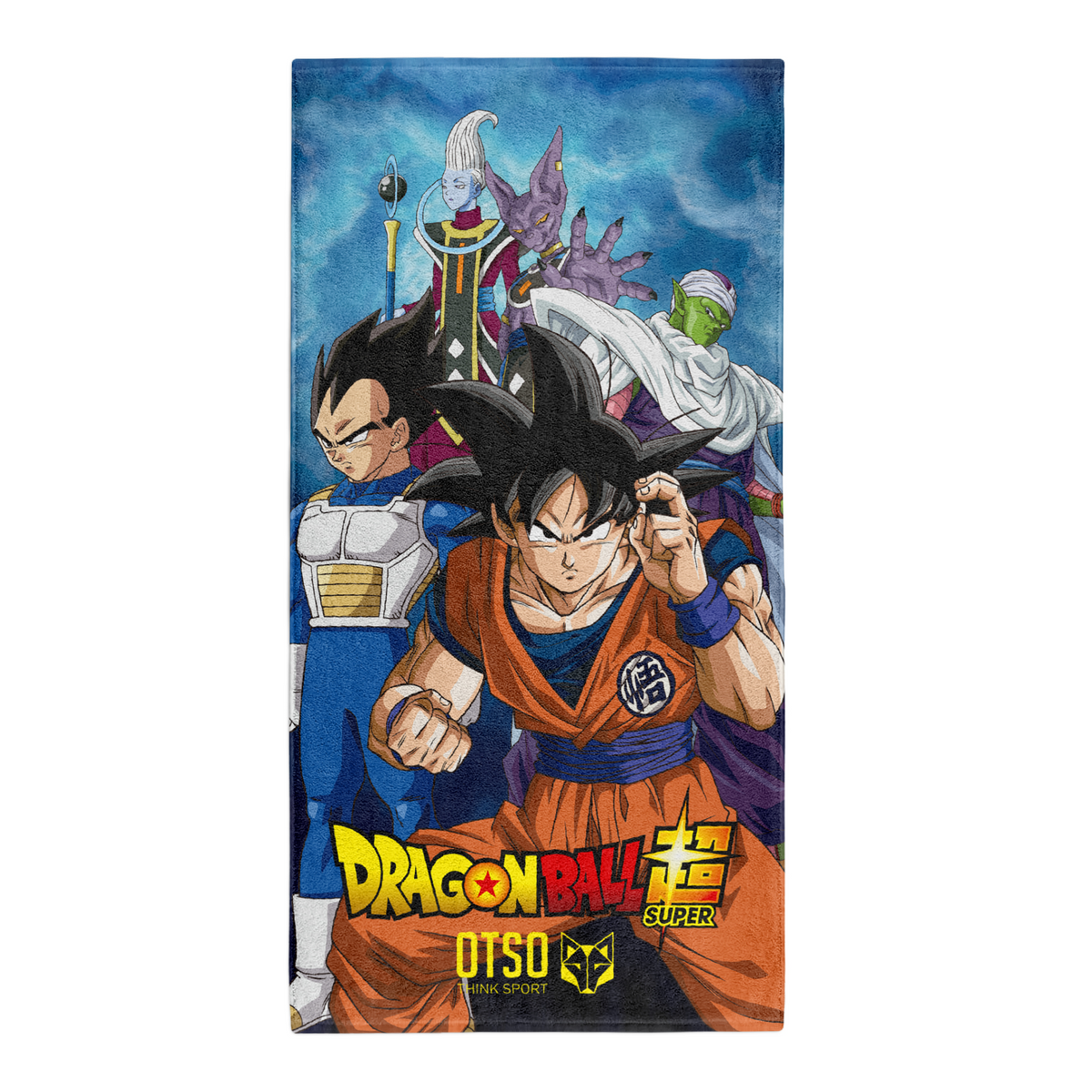 OTSO Mikrofaser-Sporthandtuch - Dragon Ball Super Goku Vegeta – Produktansicht 2