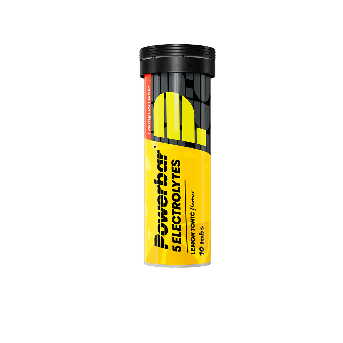 PowerBar 5 Electrolytes Lemon Tonic – 10 Brausetabletten mit Koffein