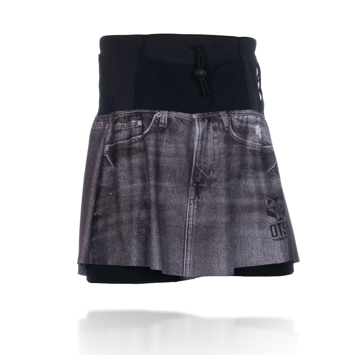 OTSO Damen Sportrock - Black Jeans – Produktansicht 24