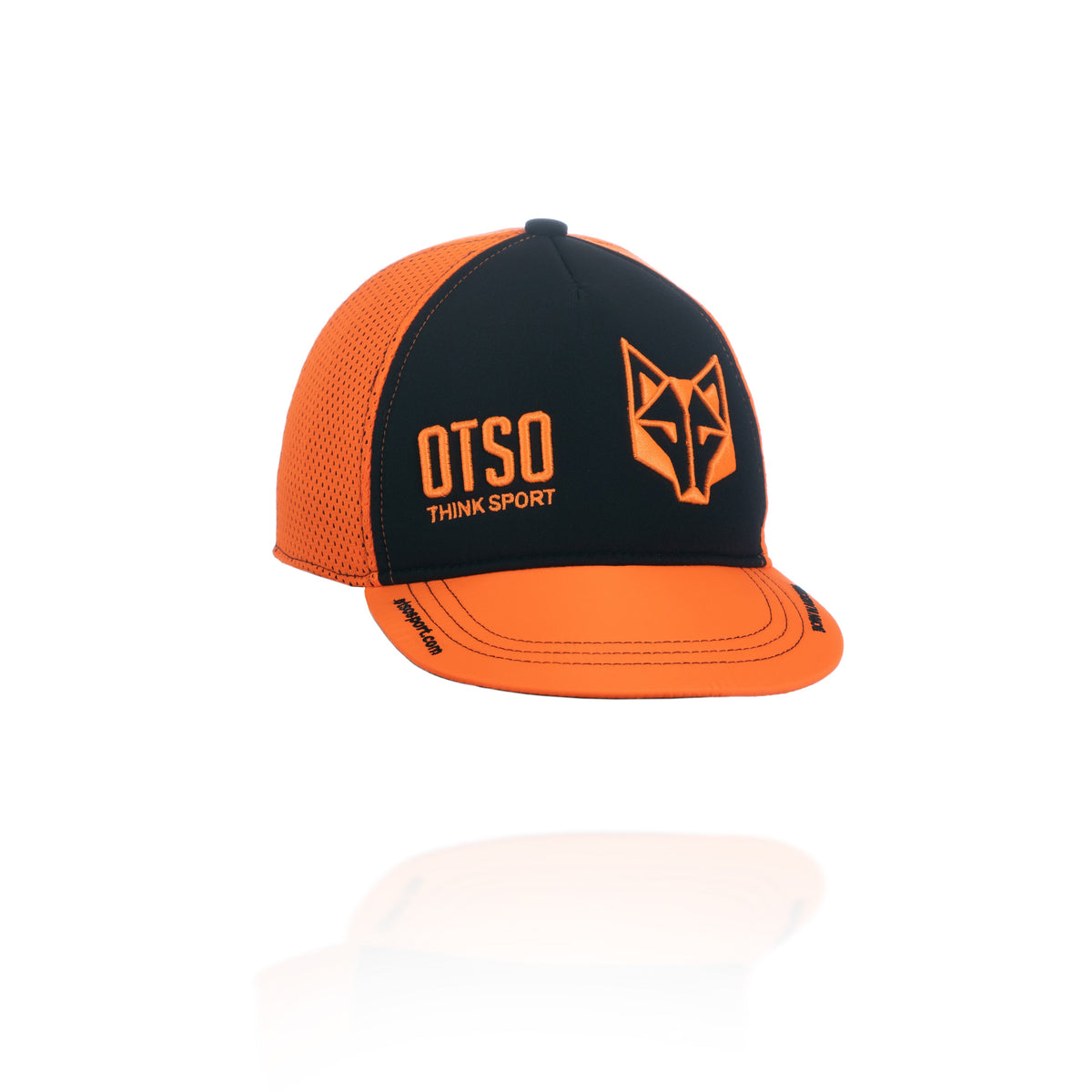 OTSO Snapback-Cap - Black & Fluo Orange – Produktansicht 27