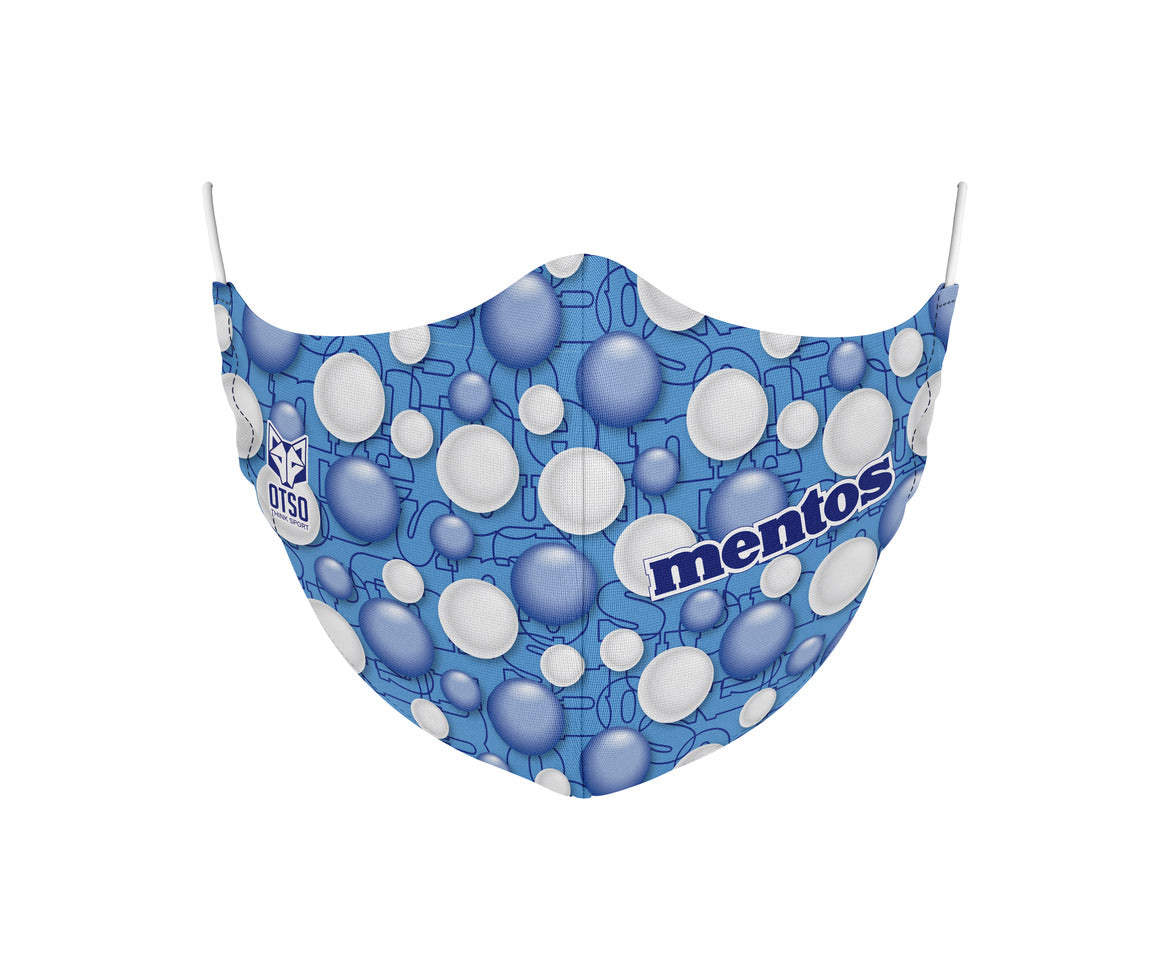 OTSO Gesichtsmaske Mentos Blue & White – Produktansicht