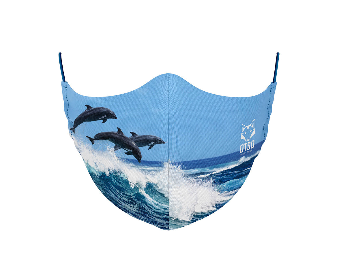 OTSO Gesichtsmaske Dolphins – Produktansicht