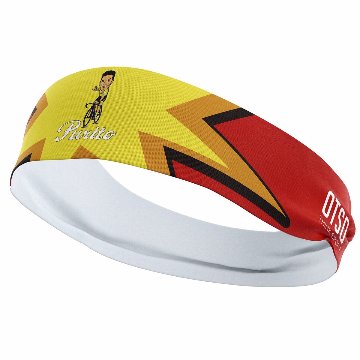 OTSO Sport-Stirnband - Purito Orange – Produktansicht