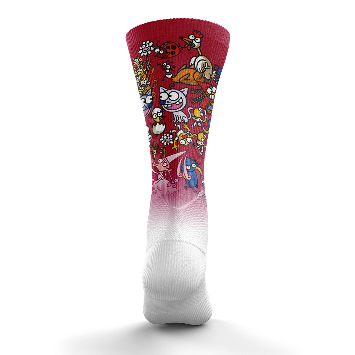 OTSO Sublimierte Sportsocken - Kukuxumusu Mix Kuku – Produktansicht 2