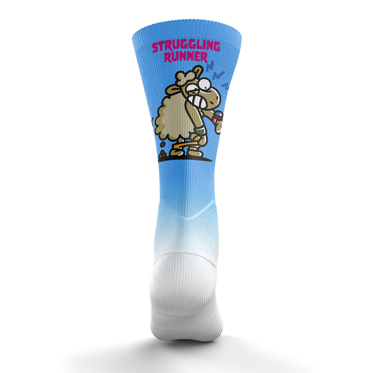 OTSO Sublimierte Sportsocken - Kukuxumusu Struggling Runner – Produktansicht 2