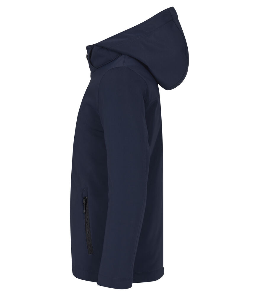 Padded Hoody Softshell Junior von Clique – Navy