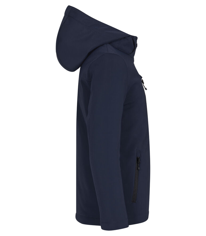 Padded Hoody Softshell Junior von Clique – Navy
