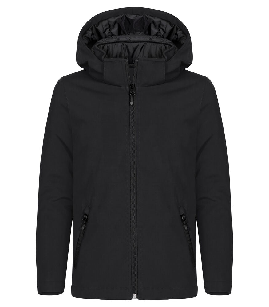 Padded Hoody Softshell Junior von Clique – Navy