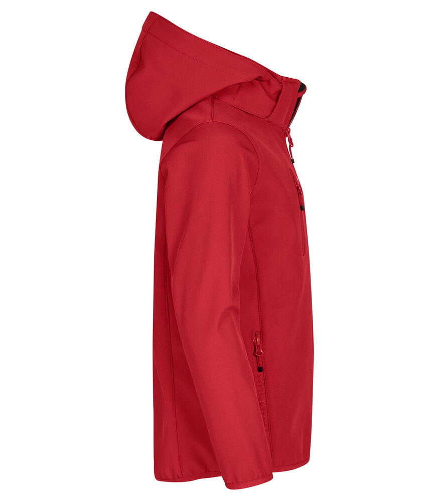 Classic Softshell Jacket Junior von Clique – Red