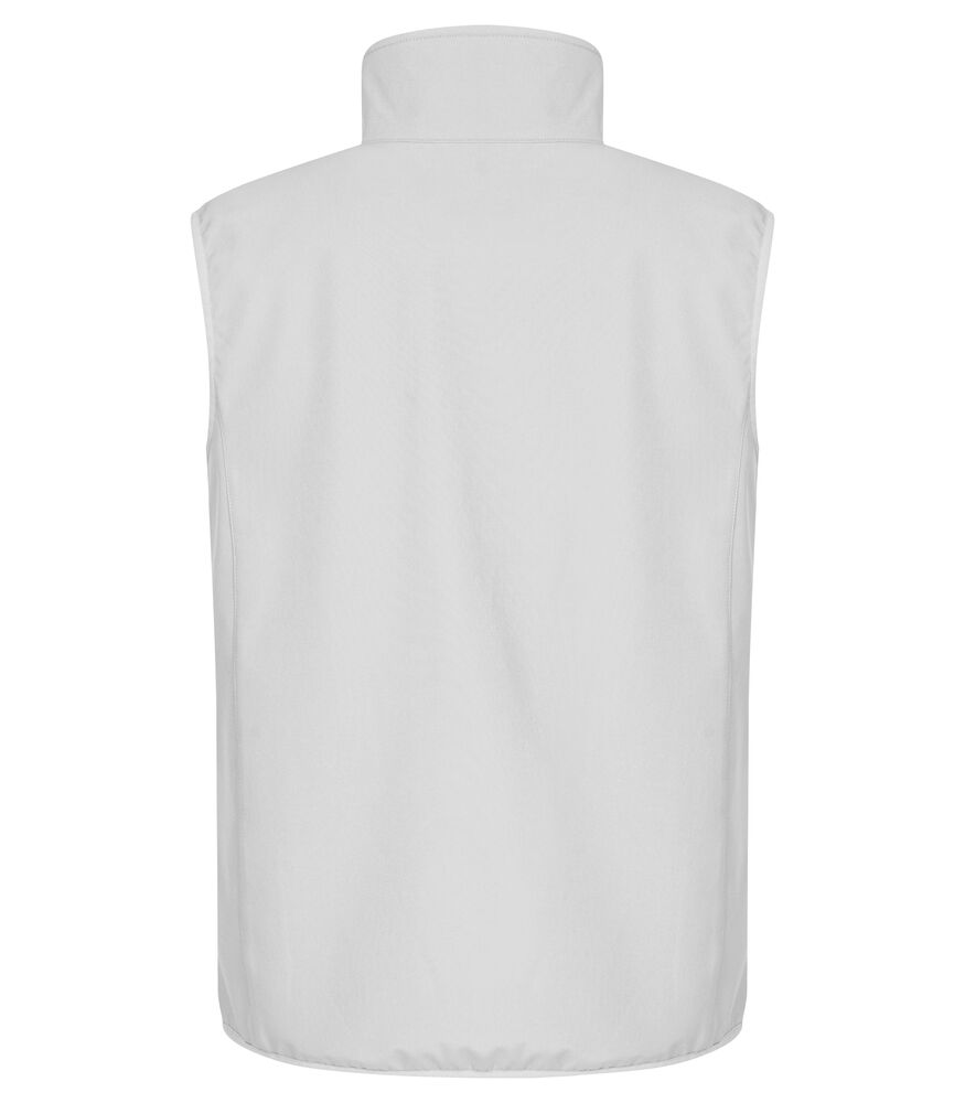 Classic Softshell Vest von Clique – White