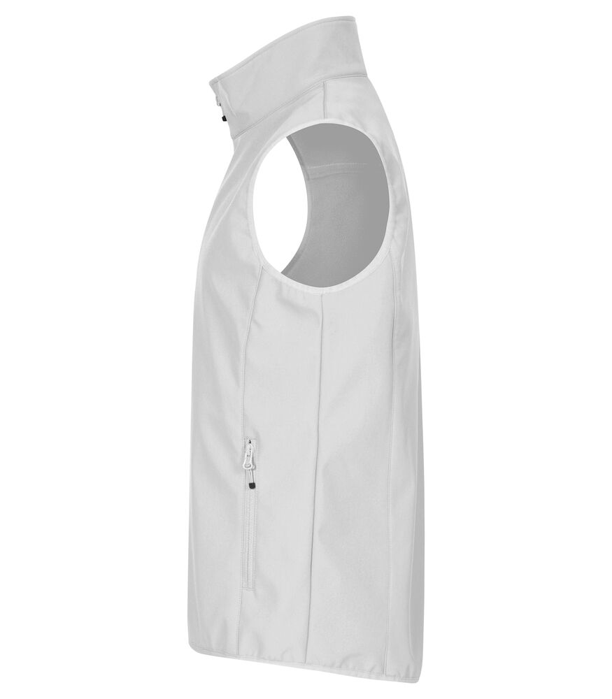 Classic Softshell Vest von Clique – White