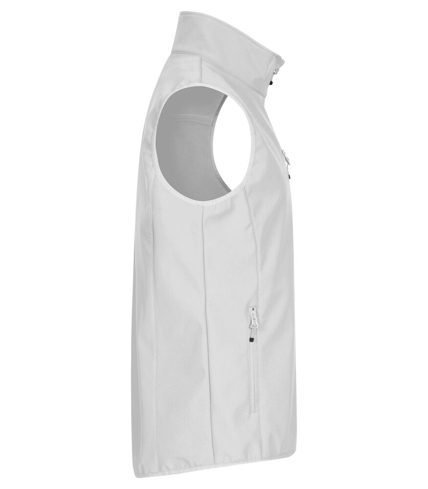 Classic Softshell Vest von Clique – White