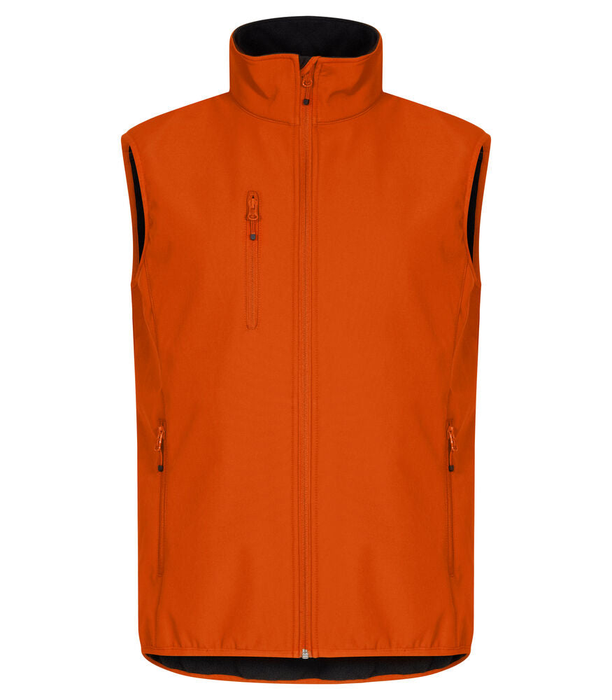 Classic Softshell Vest von Clique – White