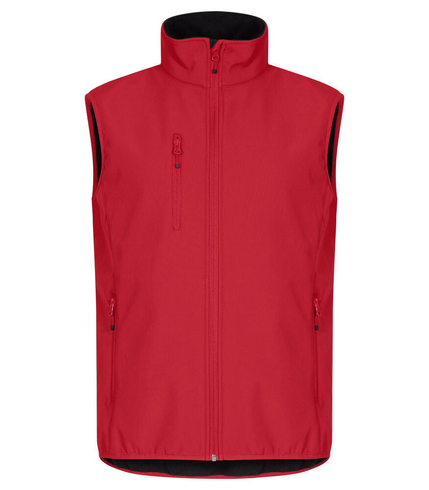 Classic Softshell Vest von Clique – White