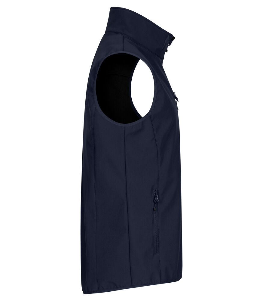Classic Softshell Vest von Clique – White