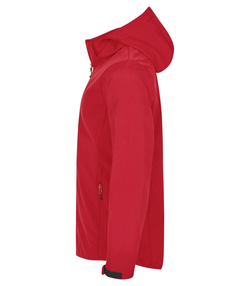 Classic Softshell Hoody von Clique – Red