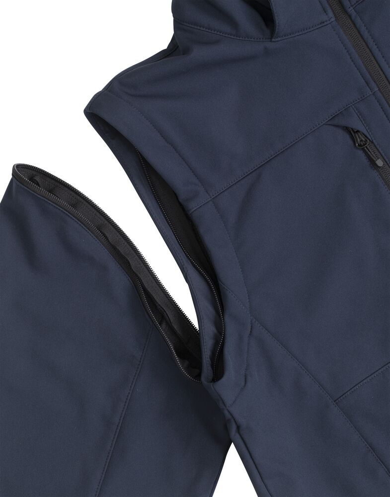 Classic Softshell 2 In 1 von Clique – Dark Navy