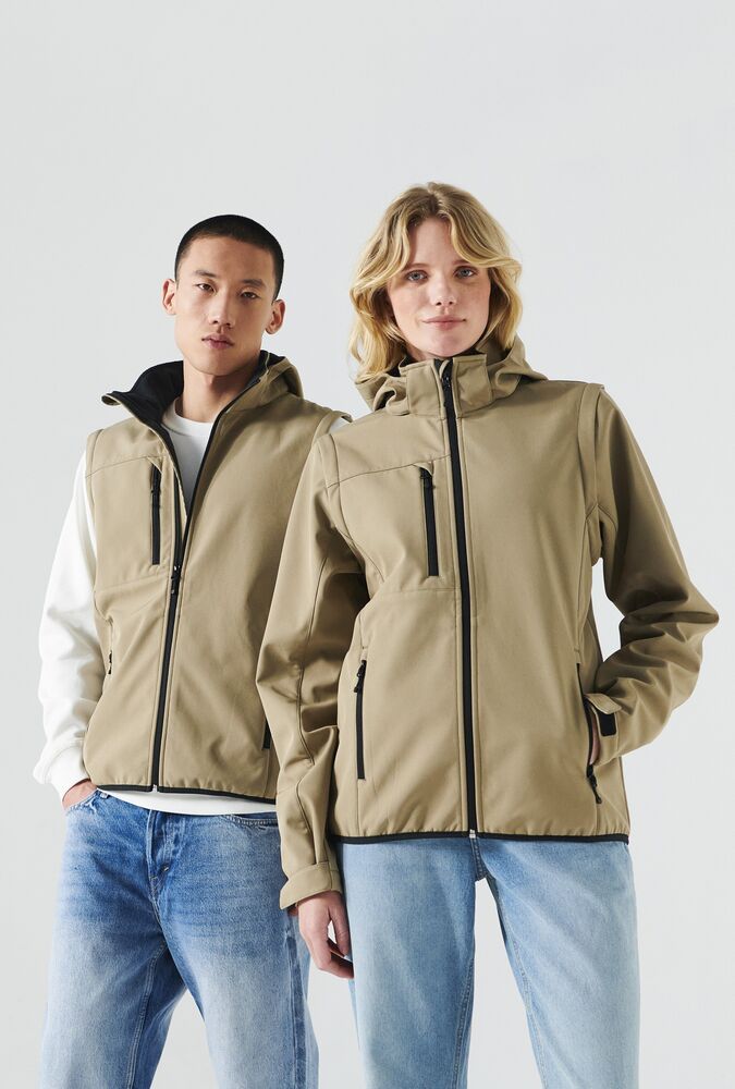 Classic Softshell 2 In 1 von Clique – Dark Navy