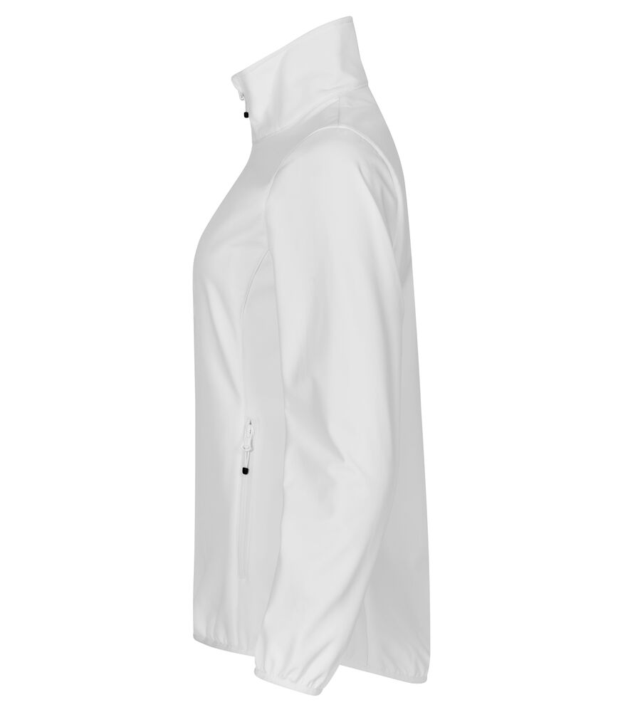 Classic Softshell Jacket Women von Clique – White