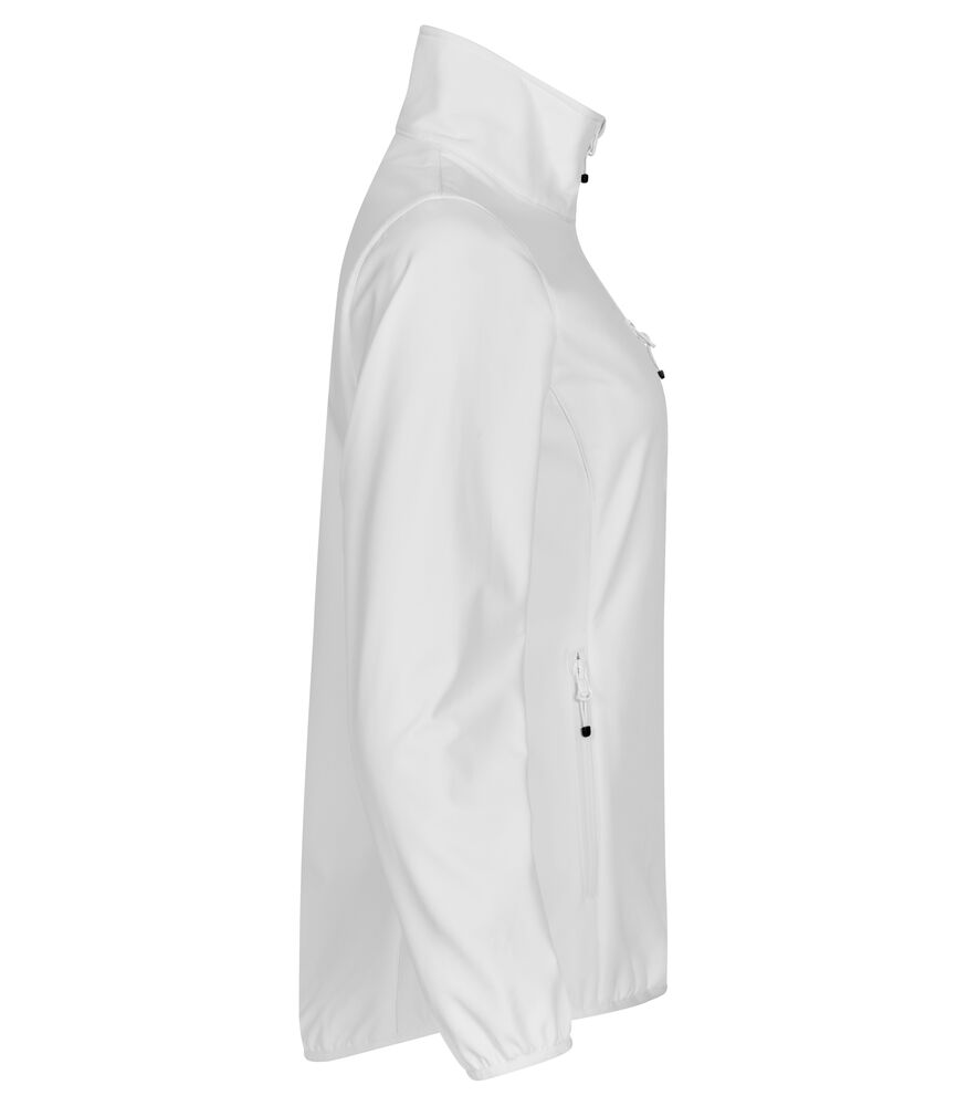Classic Softshell Jacket Women von Clique – White