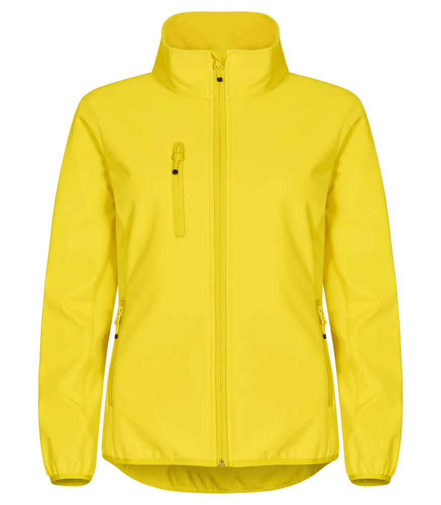 Classic Softshell Jacket Women von Clique – White