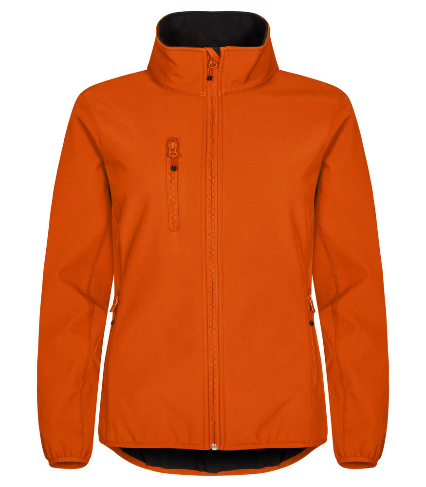 Classic Softshell Jacket Women von Clique – White